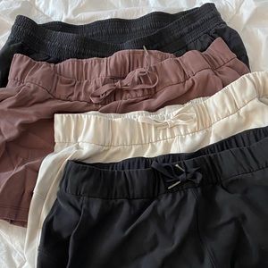 Lululemon FOUR Pairs of Size 12 Shorts
